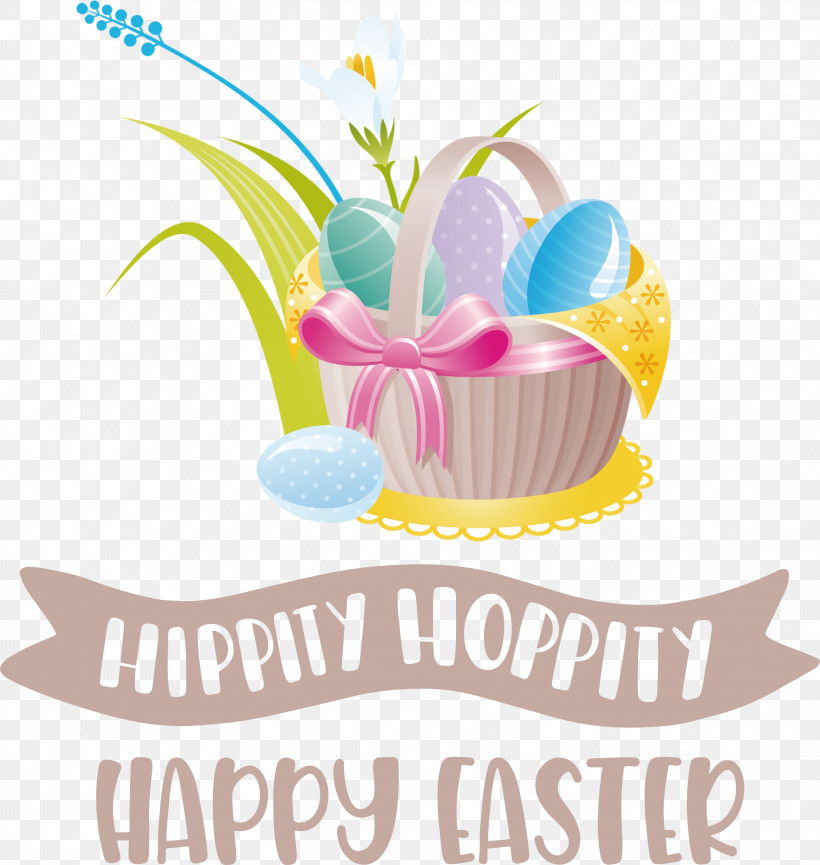 Hippy Hoppity Happy Easter Easter Day, PNG, 2843x3000px, Happy Easter, Banner, Easter Day, Flower, Logo Download Free