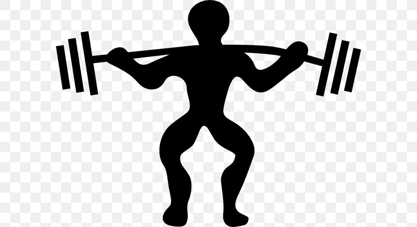 Olympic Weightlifting Weight Training Clip Art, PNG, 600x448px, Olympic Weightlifting, Arm, Barbell, Black And White, Finger Download Free