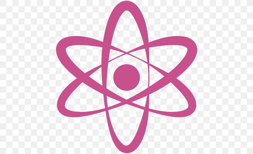 Science Symbol Atom, PNG, 500x500px, Science, Atom, Chemistry, Concept, Magenta Download Free