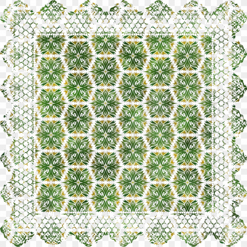 Square Lace, PNG, 2022x2022px, Square Lace, Green, Motif, Textile, Visual Arts Download Free