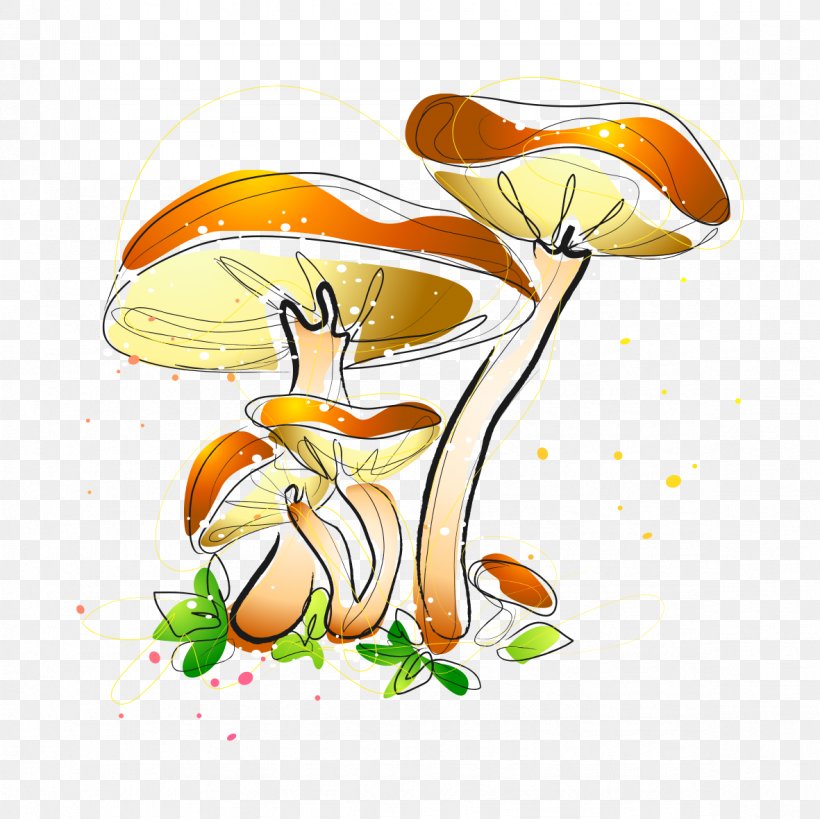 Watercolor Painting Mushroom Fungus Illustration, PNG, 1181x1181px, Watercolor Painting, Area, Art, Artwork, Cartoon Download Free