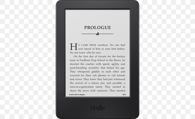 Amazon.com Kindle Paperwhite E-Readers Touchscreen Amazon Kindle, PNG, 500x500px, Amazoncom, Amazon Kindle, Comparison Of E Book Readers, Display Device, Electronic Device Download Free