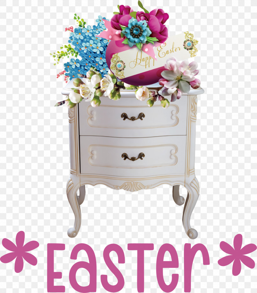 Easter Eggs Happy Easter, PNG, 2629x3000px, Easter Eggs, Attentional Control, Floral Design, Flowerpot, Furniture Download Free