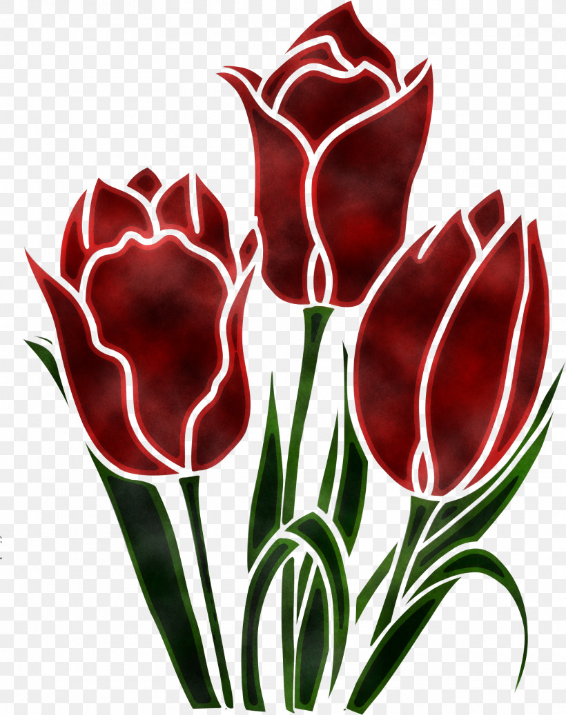 Tulip Flower Plant Petal Pedicel, PNG, 1866x2361px, Tulip, Bud, Flower, Lily Family, Pedicel Download Free
