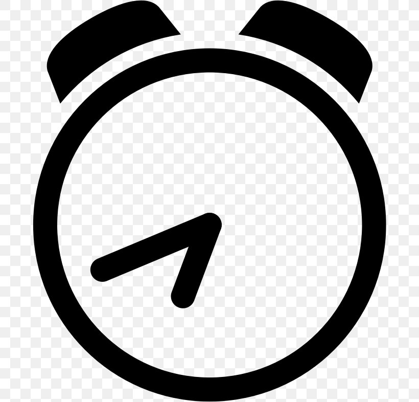 Alarm Clocks Clip Art, PNG, 692x786px, Clock, Alarm Clocks, Area, Black And White, Clock Face Download Free