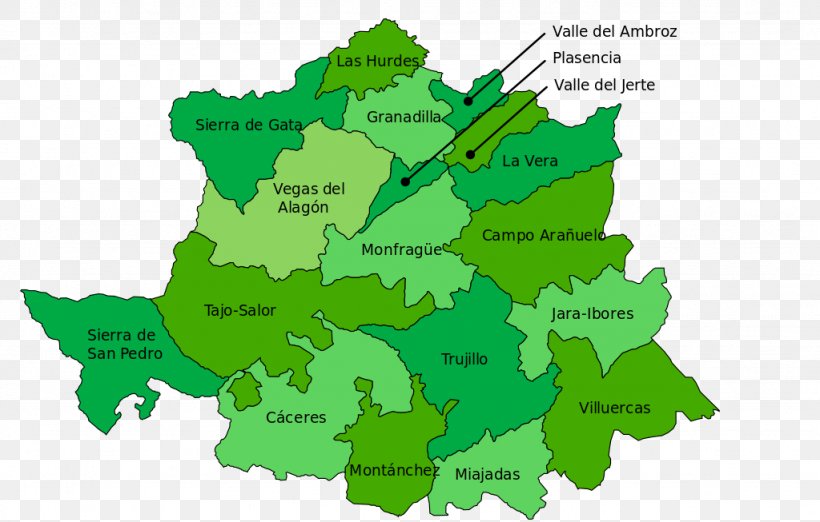 Cáceres Monroy Alcántara Aldea Del Cano Jerte, PNG, 1024x653px, Alcantara, Comarca, Diagram, Extremadura, Green Download Free