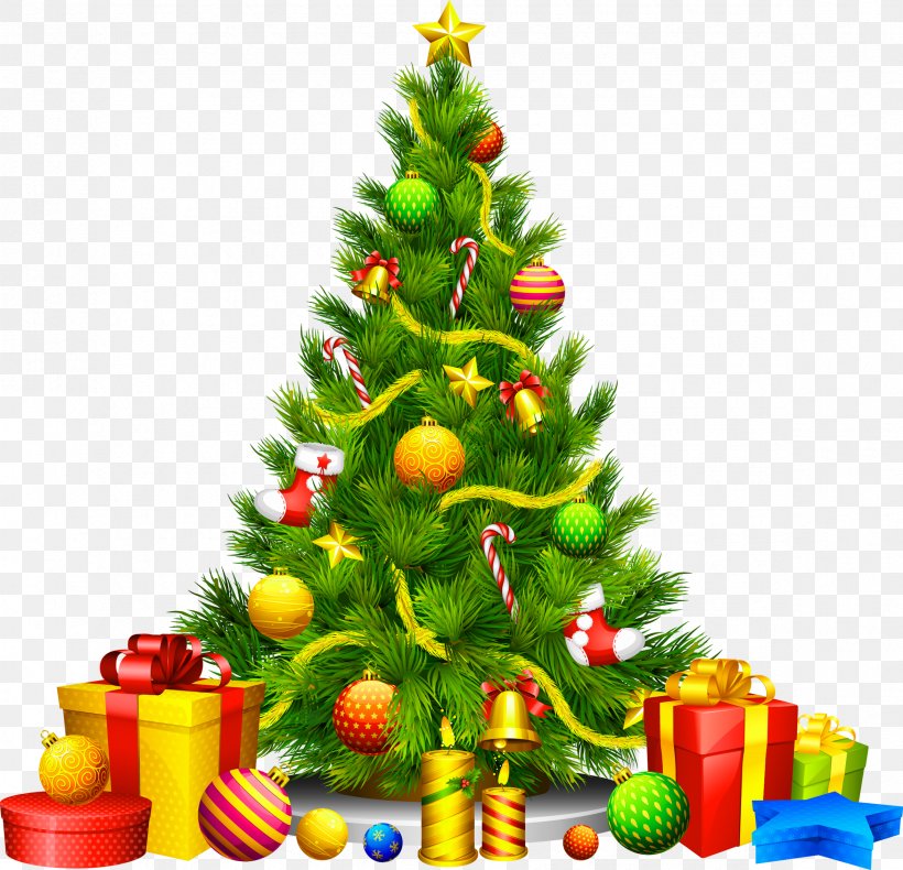 Christmas Tree, PNG, 2350x2266px, Santa Claus, Christmas, Christmas Decoration, Christmas Ornament, Christmas Tree Download Free