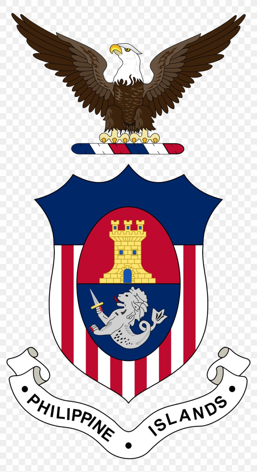 Coat Of Arms Of The Philippines United States Insular Government Of The Philippine Islands, PNG, 873x1600px, Philippines, Bureau Of Insular Affairs, Coat Of Arms, Coat Of Arms Of The Philippines, Crest Download Free