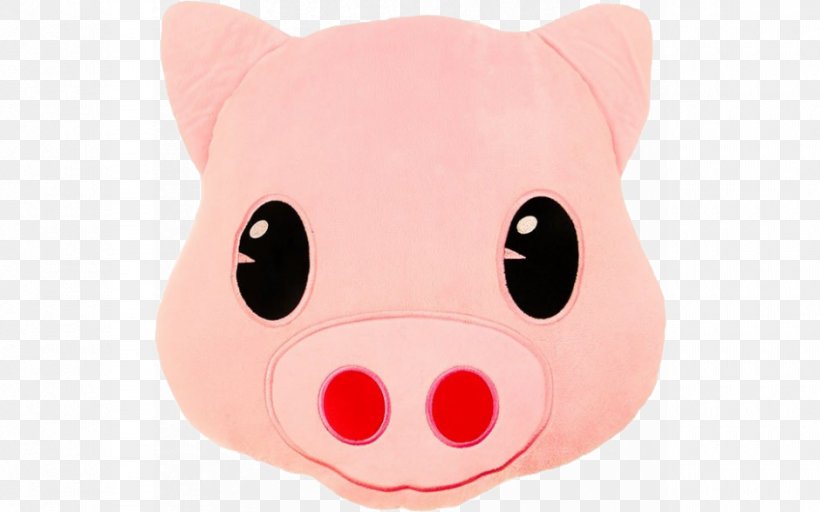Pig Cushion Emoji Stuffed Animals & Cuddly Toys, PNG, 940x587px, Pig, Animal, Brand, Child, Cushion Download Free