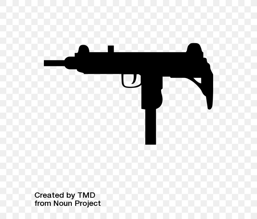 Uzi Submachine Gun Firearm, PNG, 700x700px, Watercolor, Cartoon, Flower, Frame, Heart Download Free