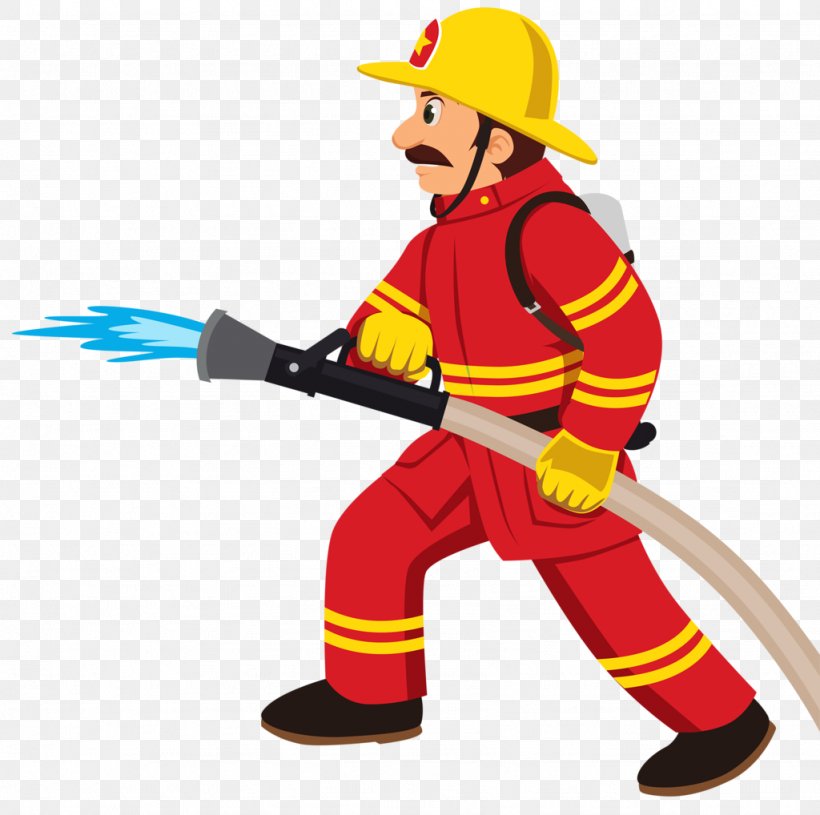 Firefighter Fire Department Fire Engine Clip Art, PNG, 1024x1018px, Firefighter, Baseball Equipment, Cartoon, Drawing, Fictional Character Download Free