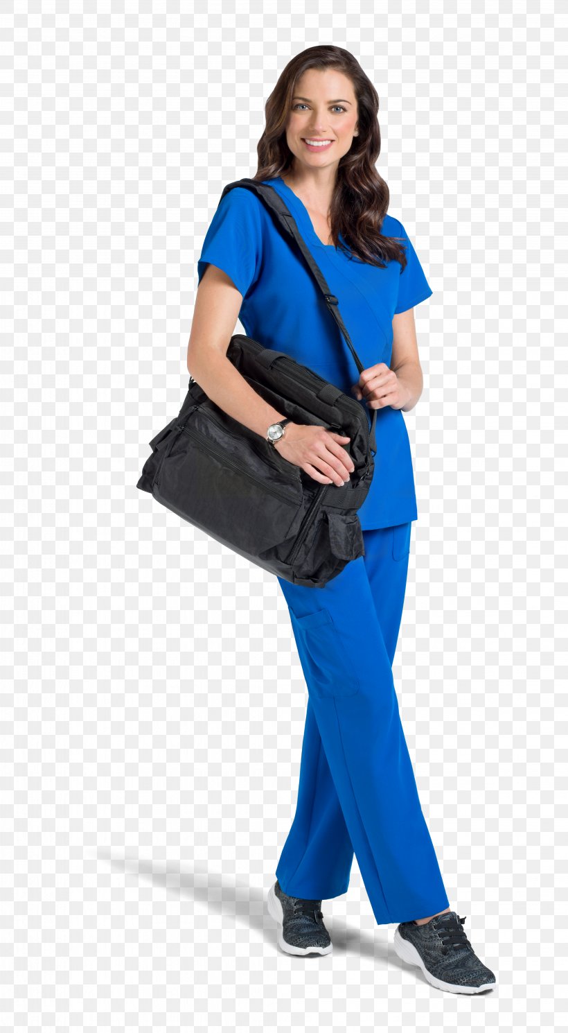 Scrubs Nursing Care Nurse Uniform Medical Bag, PNG, 4079x7412px, Scrubs, Arm, Bag, Blue, Clothing Download Free