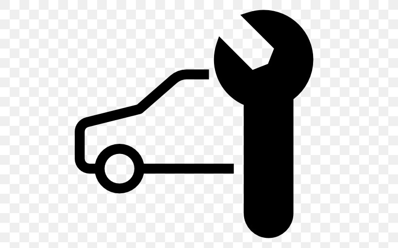 Car Motor Vehicle Service Maintenance, PNG, 512x512px, Car, Artwork, Automobile Repair Shop, Black And White, Car Dealership Download Free