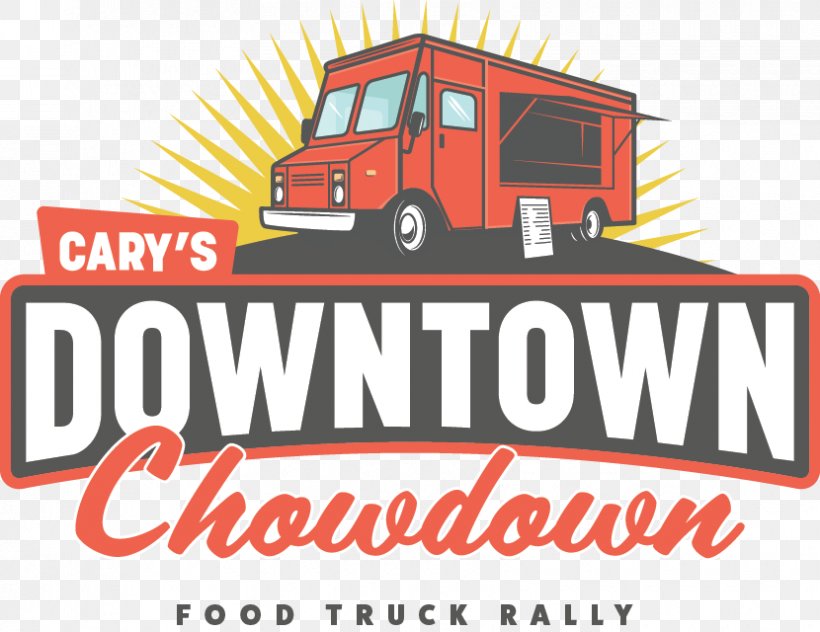 Cary's Downtown Chowdown Food Truck Motor Vehicle, PNG, 830x640px, Truck, Area, Brand, Car, Cary Download Free