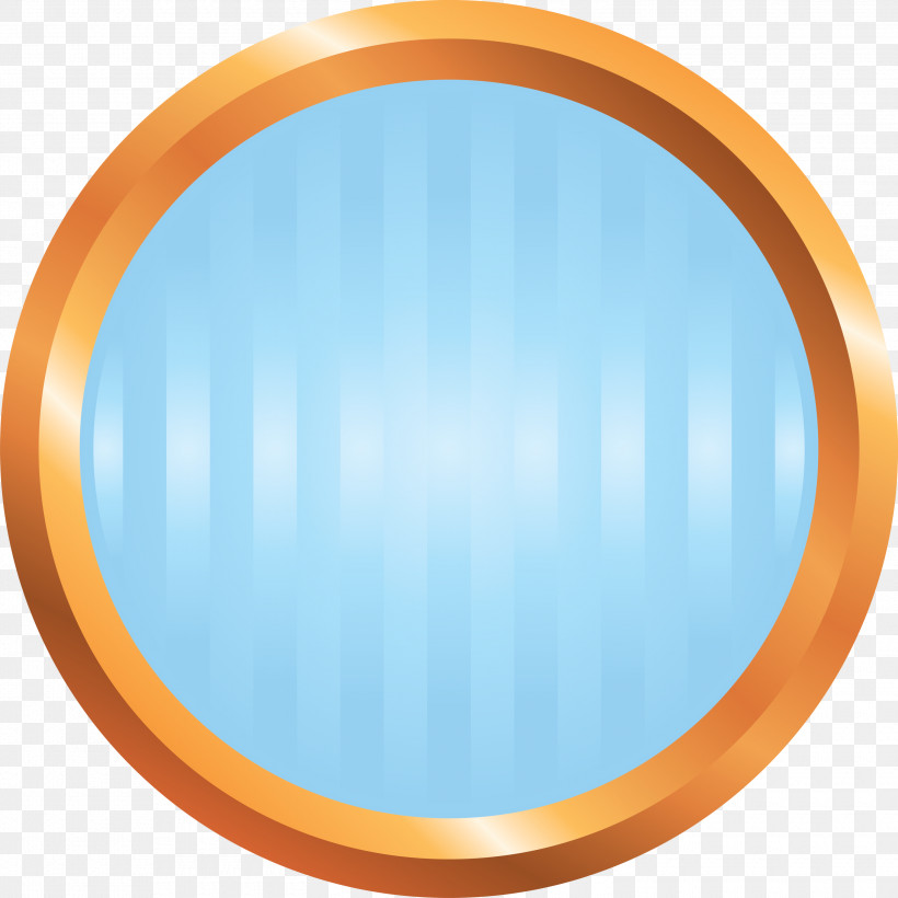 Circle Frame, PNG, 3000x3000px, Circle Frame, Circle, Orange, Oval Download Free