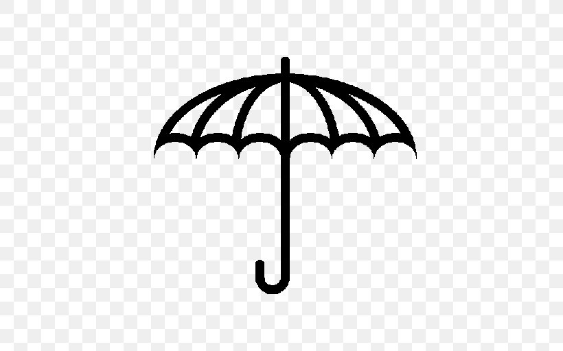 Umbrella Symbol, PNG, 512x512px, Umbrella, Black And White, Fashion Accessory, Logo, Monochrome Download Free