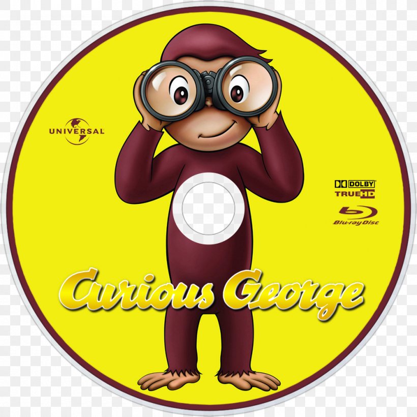 Curious George Film Poster Cinema Streaming Media, PNG, 1000x1000px, Curious George, Cartoon, Cinema, Fictional Character, Film Download Free