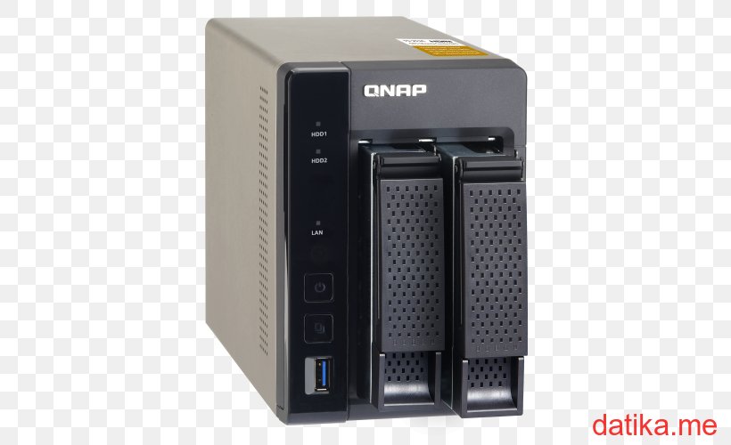 QNAP TS-253A Network Storage Systems Hard Drives QNAP Systems, Inc. Computer Data Storage, PNG, 800x500px, Qnap Ts253a, Computer Case, Computer Component, Computer Data Storage, Computer Servers Download Free