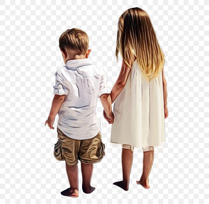 Holding Hands, PNG, 543x800px, Watercolor, Child, Finger, Friendship, Gesture Download Free