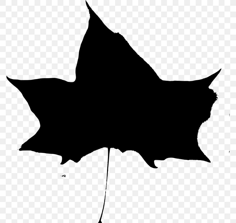 Leaf Silhouette Clip Art, PNG, 776x773px, Leaf, Autumn Leaf Color, Bat, Black, Black And White Download Free