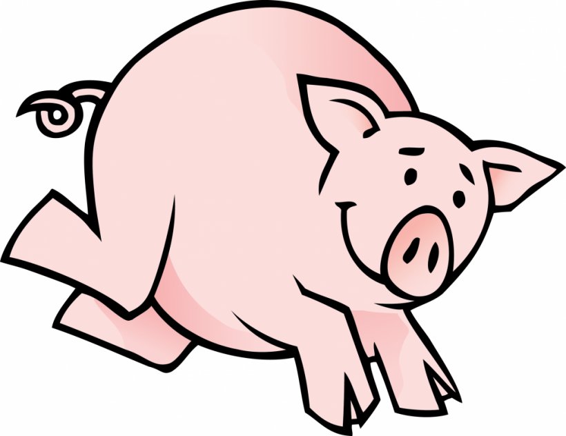 Domestic Pig Small Black Pig Cartoon Clip Art, PNG, 1000x771px, Domestic Pig, Animal Figure, Area, Artwork, Blog Download Free