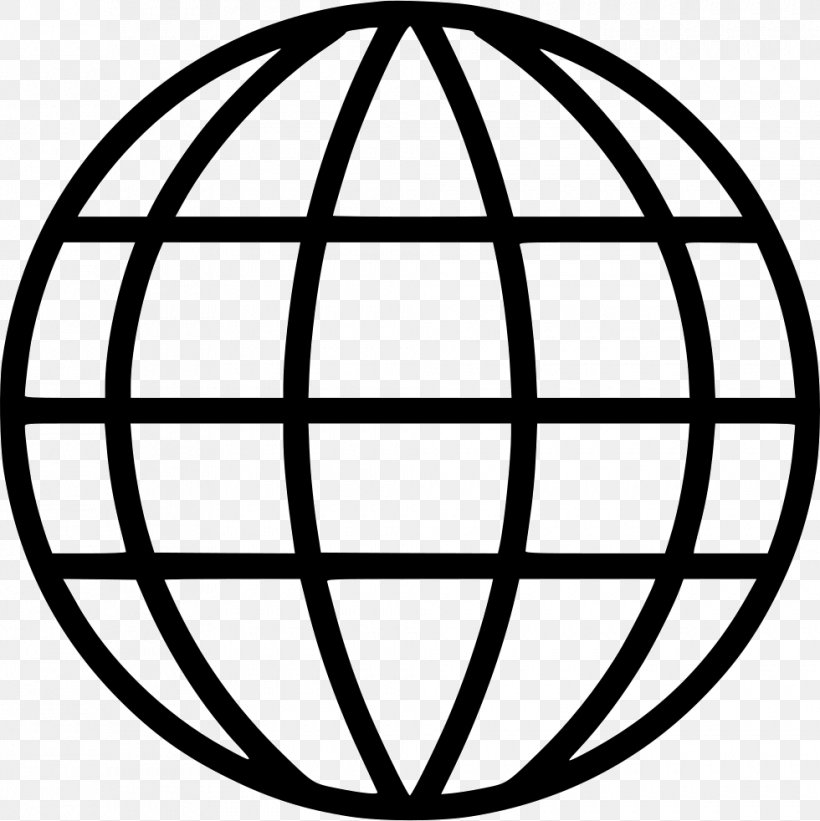 Globe Clip Art World, PNG, 980x982px, Globe, Area, Ball, Black And White, Earth Download Free