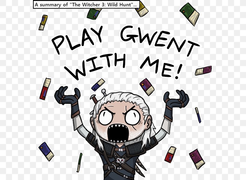 Gwent: The Witcher Card Game The Witcher 3: Wild Hunt Geralt Of Rivia Ciri, PNG, 600x600px, Watercolor, Cartoon, Flower, Frame, Heart Download Free