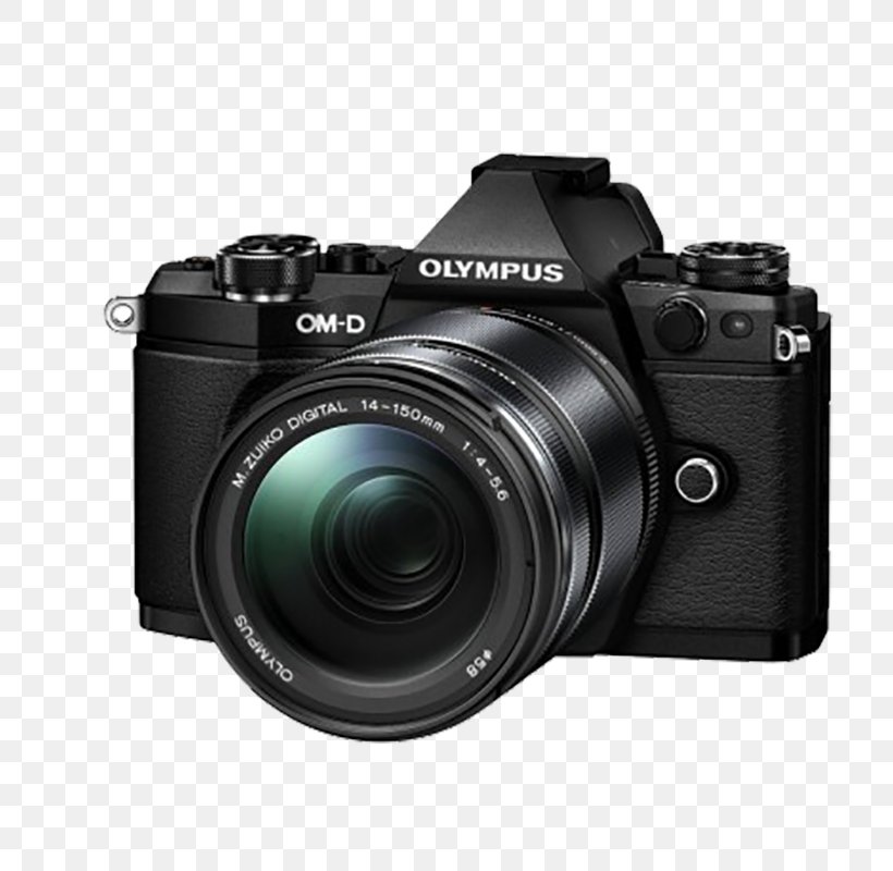 Olympus OM-D E-M5 Mark II Mirrorless Interchangeable-lens Camera Olympus Corporation Olympus Pen, PNG, 800x800px, Olympus Omd Em5 Mark Ii, Camera, Camera Accessory, Camera Flashes, Camera Lens Download Free