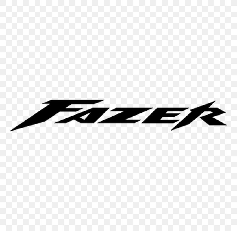 Sticker Yamaha FZX750 Motorcycle Paper Yamaha WR250F, PNG, 800x800px, Sticker, Black, Black And White, Brand, Decal Download Free