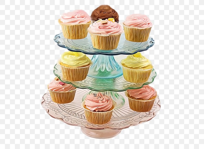 Cupcake Cream Muffin Petit Four, PNG, 600x600px, Cupcake, Baking, Baking Cup, Butter, Buttercream Download Free