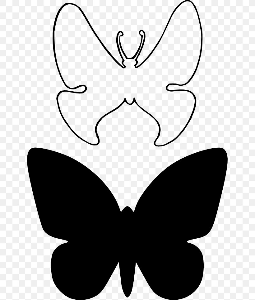 Monarch Butterfly Stencil Butterflies And Moths Paper, PNG, 645x963px, Monarch Butterfly, Area, Artwork, Black, Black And White Download Free