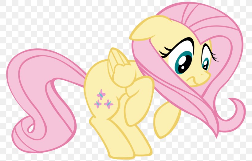 Pony Fluttershy Pinkie Pie DeviantArt Horse, PNG, 800x523px, Watercolor, Cartoon, Flower, Frame, Heart Download Free