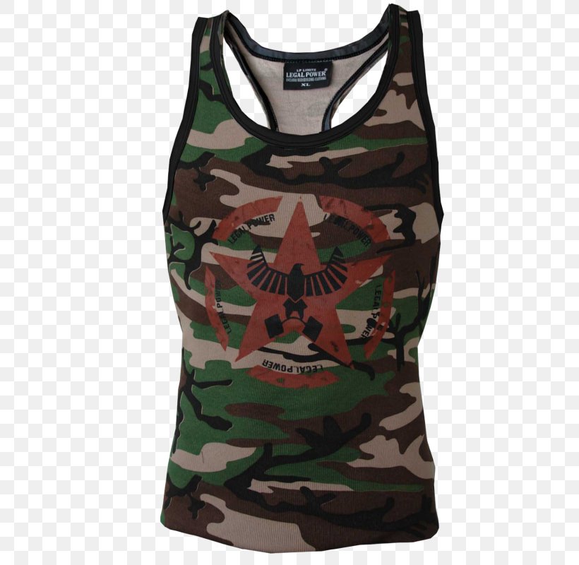 T-shirt Top Sleeveless Shirt Military Camouflage, PNG, 800x800px, Tshirt, Active Tank, Artikel, Camouflage, Elasticity Download Free