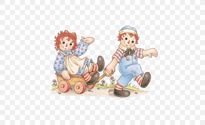 Raggedy Ann & Andy Adventures Of Raggedy Ann Rag Doll, PNG, 500x500px, Watercolor, Cartoon, Flower, Frame, Heart Download Free