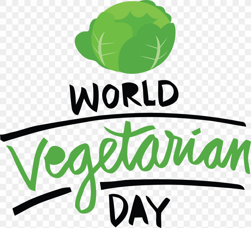VEGAN World Vegetarian Day, PNG, 3000x2724px, Vegan, Behavior, Green, Leaf, Line Download Free