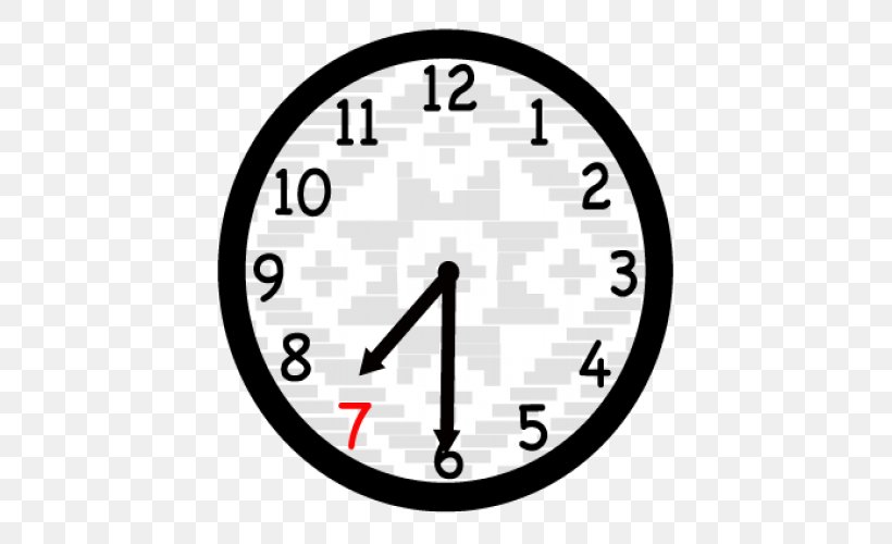 Clock Face Alarm Clocks Digital Clock, PNG, 500x500px, Clock, Alarm Clocks, Area, Astronomical Clock, Clock Face Download Free