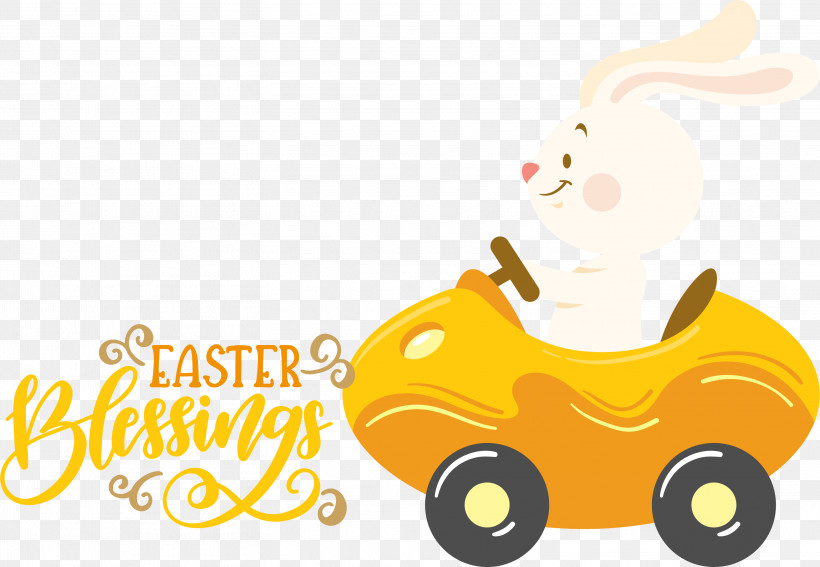Easter Bunny, PNG, 3119x2158px, Easter Bunny, Cartoon, Happiness, Meter, Text Download Free