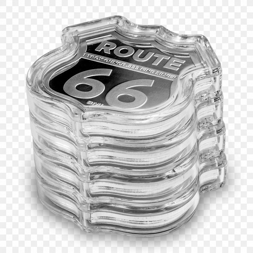 Gemini Giant U.S. Route 66 Silver Highway Ounce, PNG, 1800x1800px, Us Route 66, Bullion, Coin, Collectable, Gemini Download Free