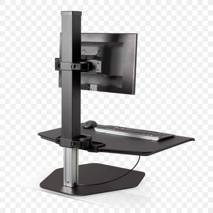 Sit Stand Desk Computer Monitors Standing Desk Workstation