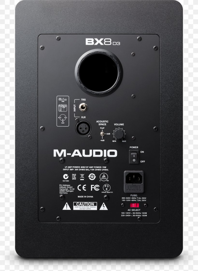 Studio Monitor M-Audio Recording Studio Loudspeaker Audio Mixing, PNG, 874x1200px, Watercolor, Cartoon, Flower, Frame, Heart Download Free