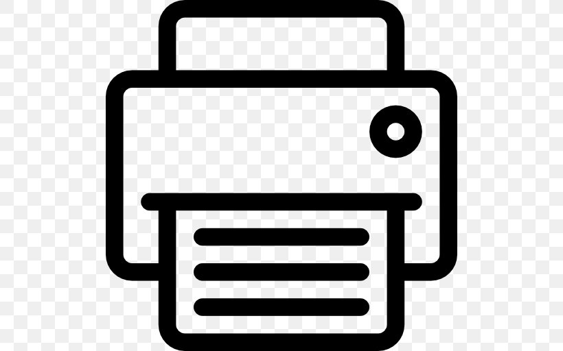 Paper Printing Printer, PNG, 512x512px, Paper, Black And White, Fax, Icon Design, Printer Download Free