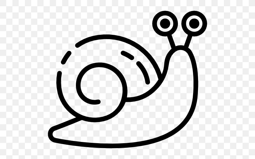 Snail, PNG, 512x512px, Computer Font, Black And White, Internet, Line Art, Monochrome Photography Download Free
