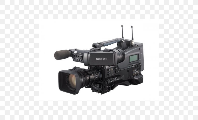 XDCAM HD Video Cameras Exmor Sony, PNG, 500x500px, Xdcam, Active Pixel Sensor, Camera, Camera Accessory, Camera Lens Download Free