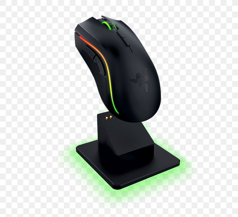 Computer Mouse Razer Mamba Wireless Razer Mamba Tournament Edition Razer Inc., PNG, 750x750px, Computer Mouse, Color, Computer Component, Dots Per Inch, Electronic Device Download Free