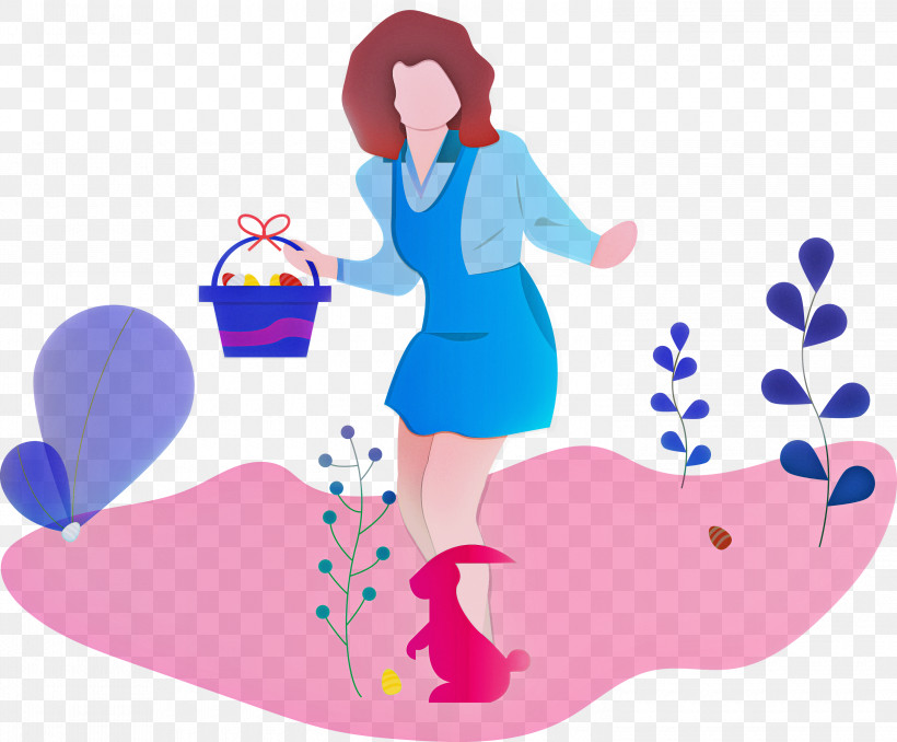 Easter Egg Hunt, PNG, 3000x2482px, Easter Egg Hunt, Cartoon, Gesture Download Free