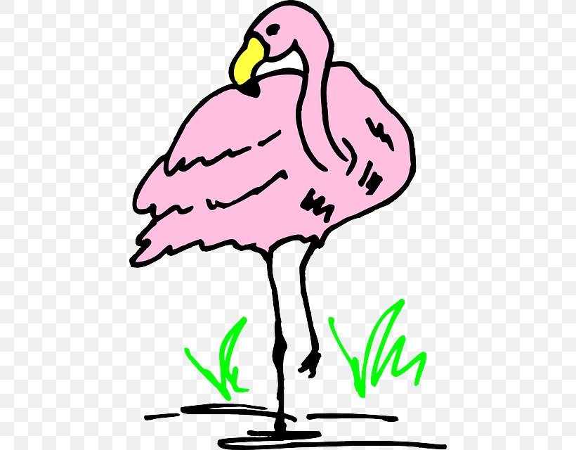 Flamingo Cartoon Clip Art, PNG, 452x640px, Flamingo, Art, Artwork, Beak, Bird Download Free