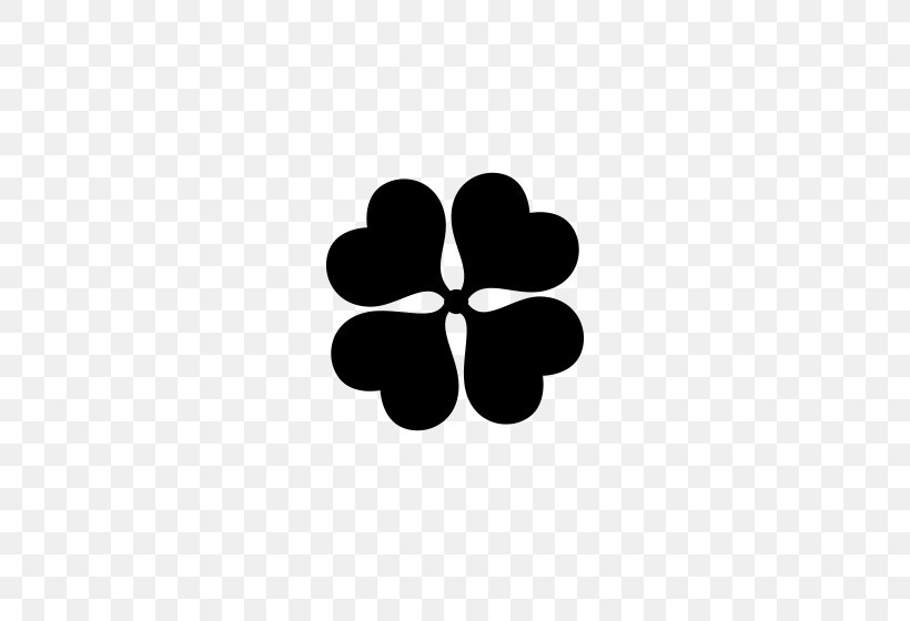 Four-leaf Clover Shamrock Luck, PNG, 560x560px, Fourleaf Clover, Autocad Dxf, Black And White, Clover, Cloverleaf Interchange Download Free