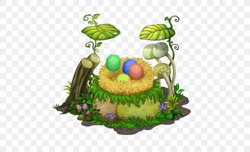 My Singing Monsters Game Drawing Big Blue Bubble, PNG, 500x500px, Watercolor, Cartoon, Flower, Frame, Heart Download Free