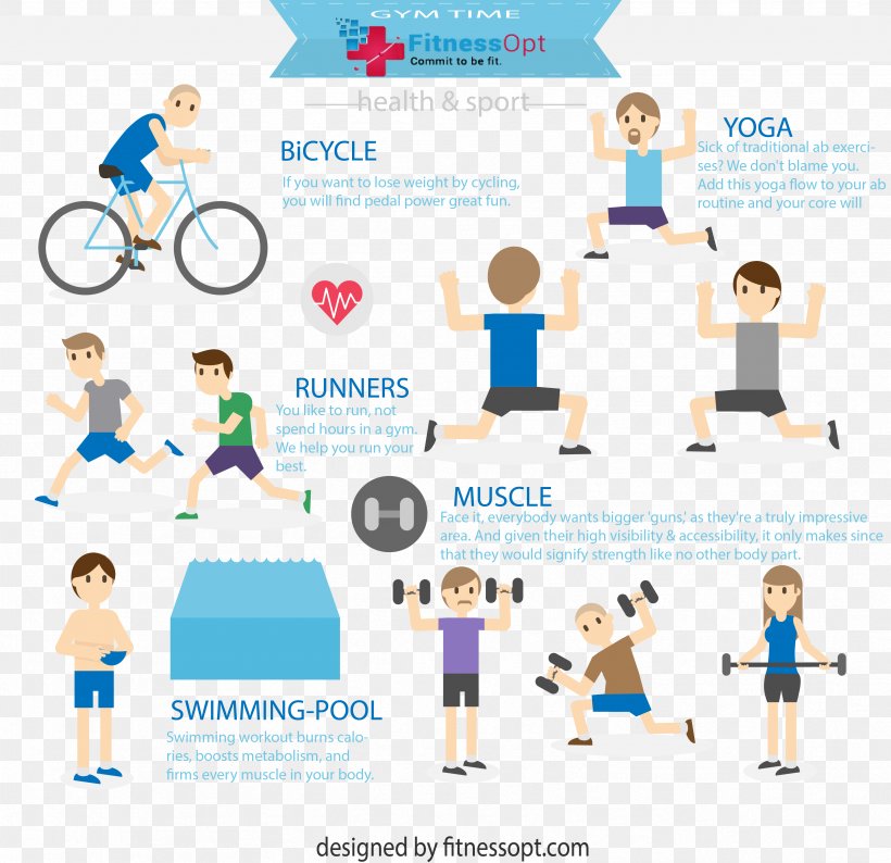 Vector Graphics Illustration Clip Art Image Fitness Centre, PNG, 3333x3229px, Fitness Centre, Art, Drawing, Exercise, Infographic Download Free