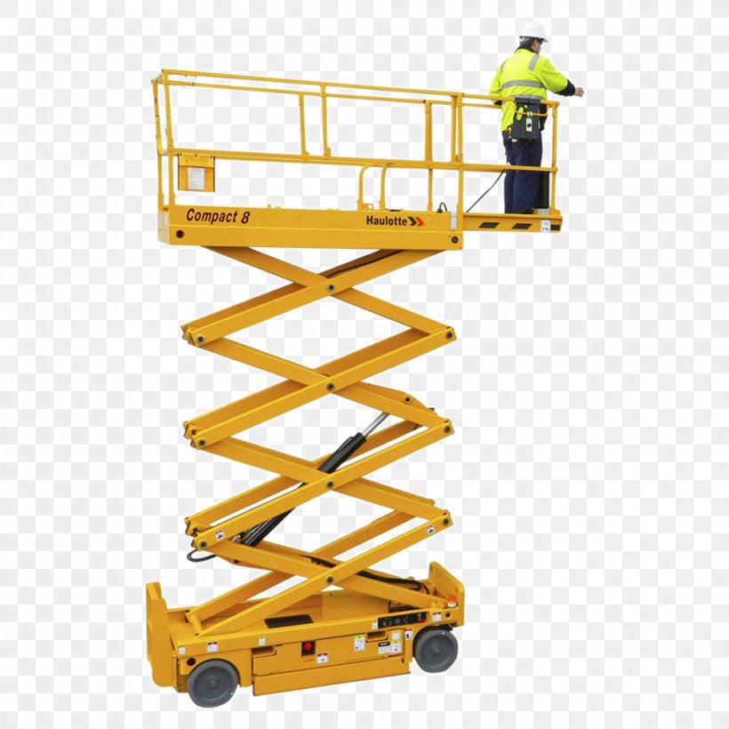 Aerial Work Platform Elevator Electricity Haulotte JLG Industries, PNG, 1000x1000px, Aerial Work Platform, Crane, Electricity, Elevator, Haulotte Download Free